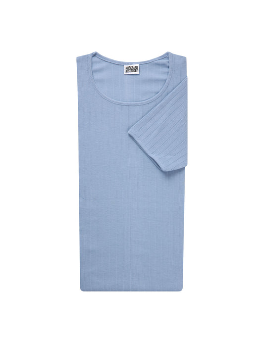 101 Short Sleeve Solid Colour, Light Blue