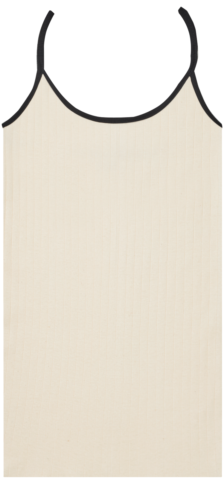 NPS Strap Top Kontrast, Ecru/Black