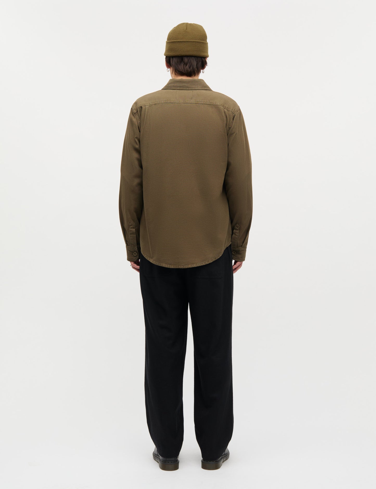 Dyed Canvas Skyler Shirt, Beech