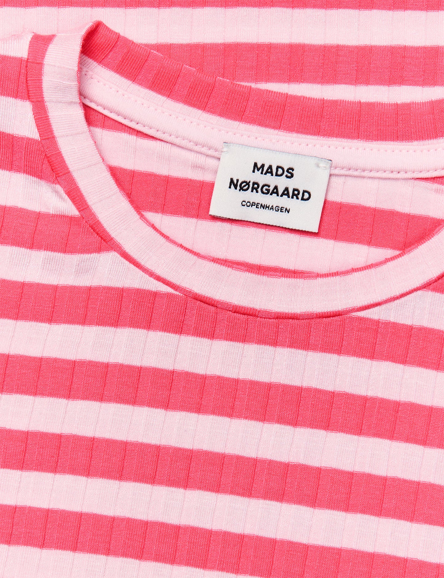 5x5 Classic Stripe Talika Top, Knockout Pink/Blushing Bride