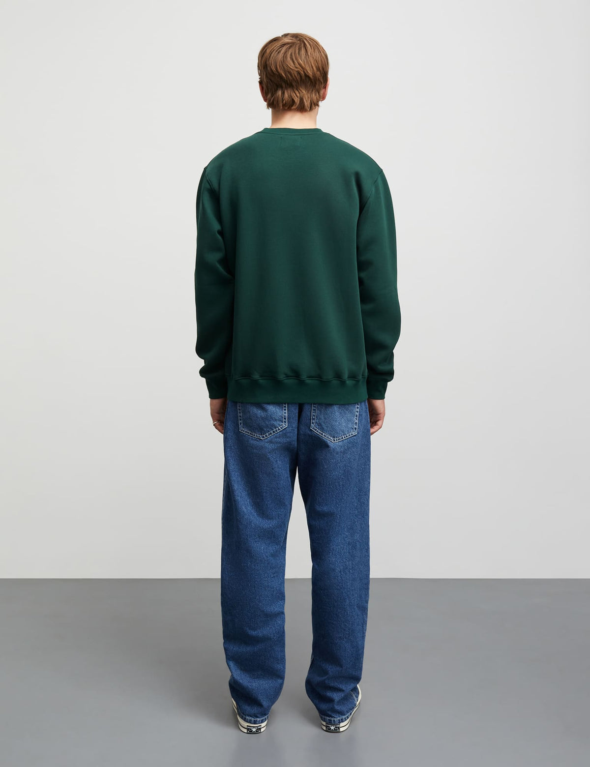 Standard Crew Logo Sweat, Pine Grove