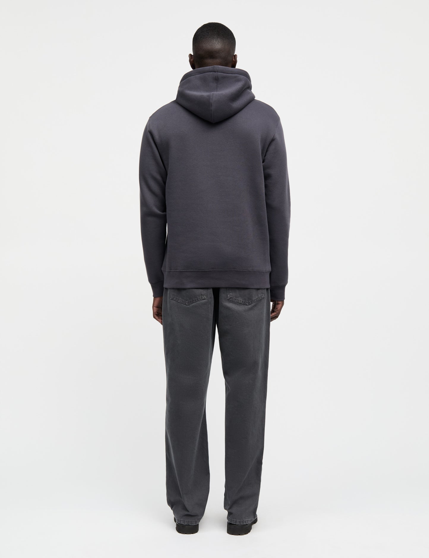 Standard Hoodie Logo Sweat, Asphalt