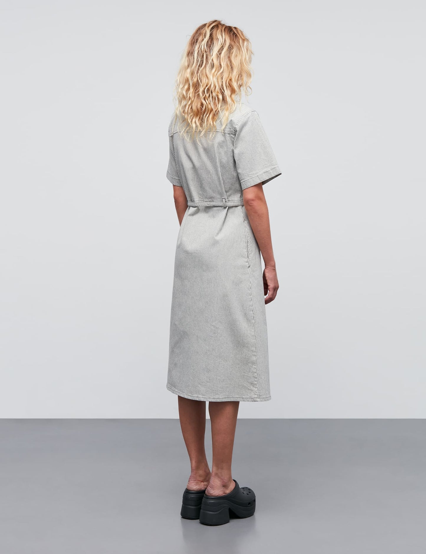 Bromi Svana Dress, Four Leaf Clover/Whitecap Grey