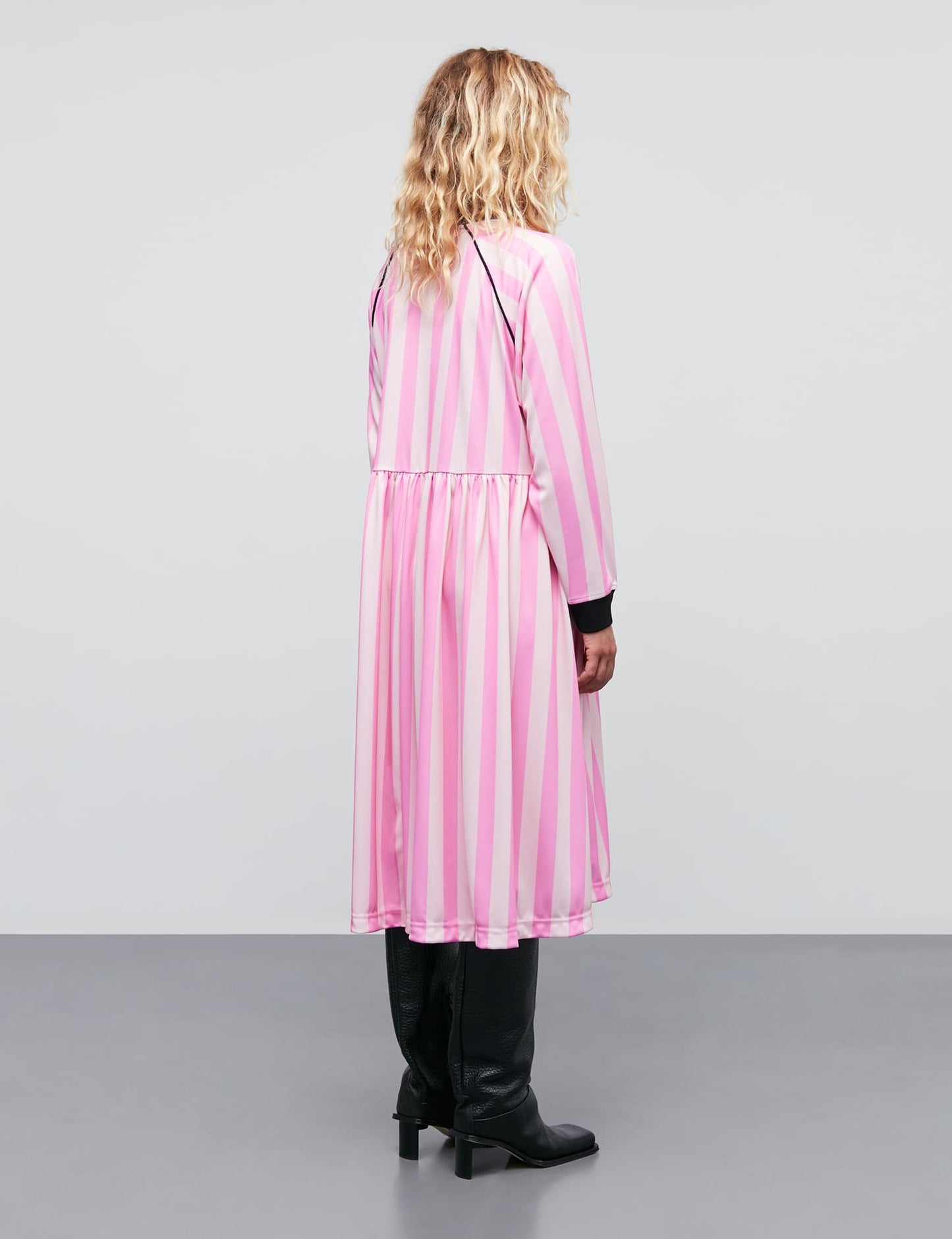 Shiny Sport Debbie Dress, Begonia Pink/Blushing Bride