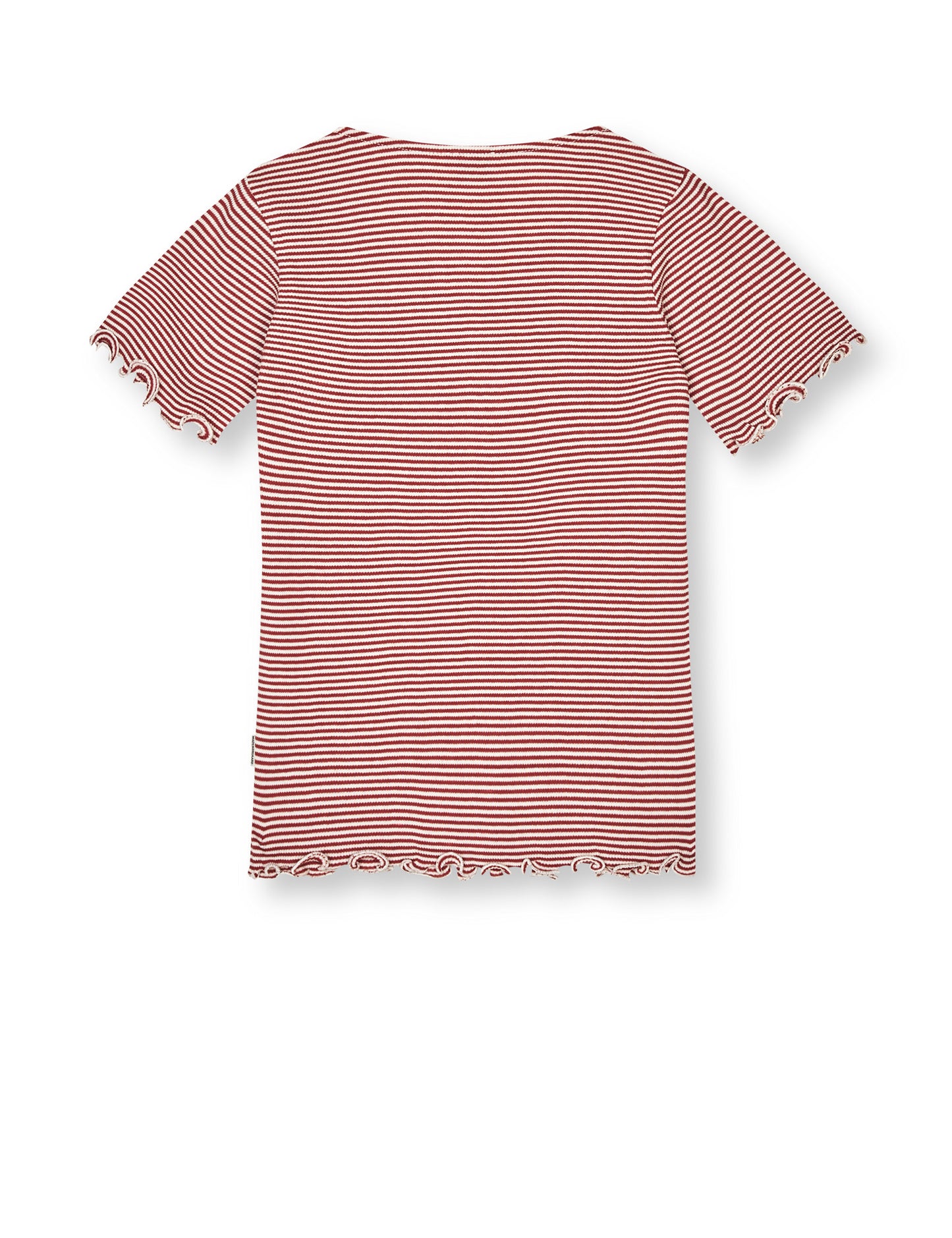 2x2 Cotton Stripe Tiki Tee, Winery/Vanilla Ice