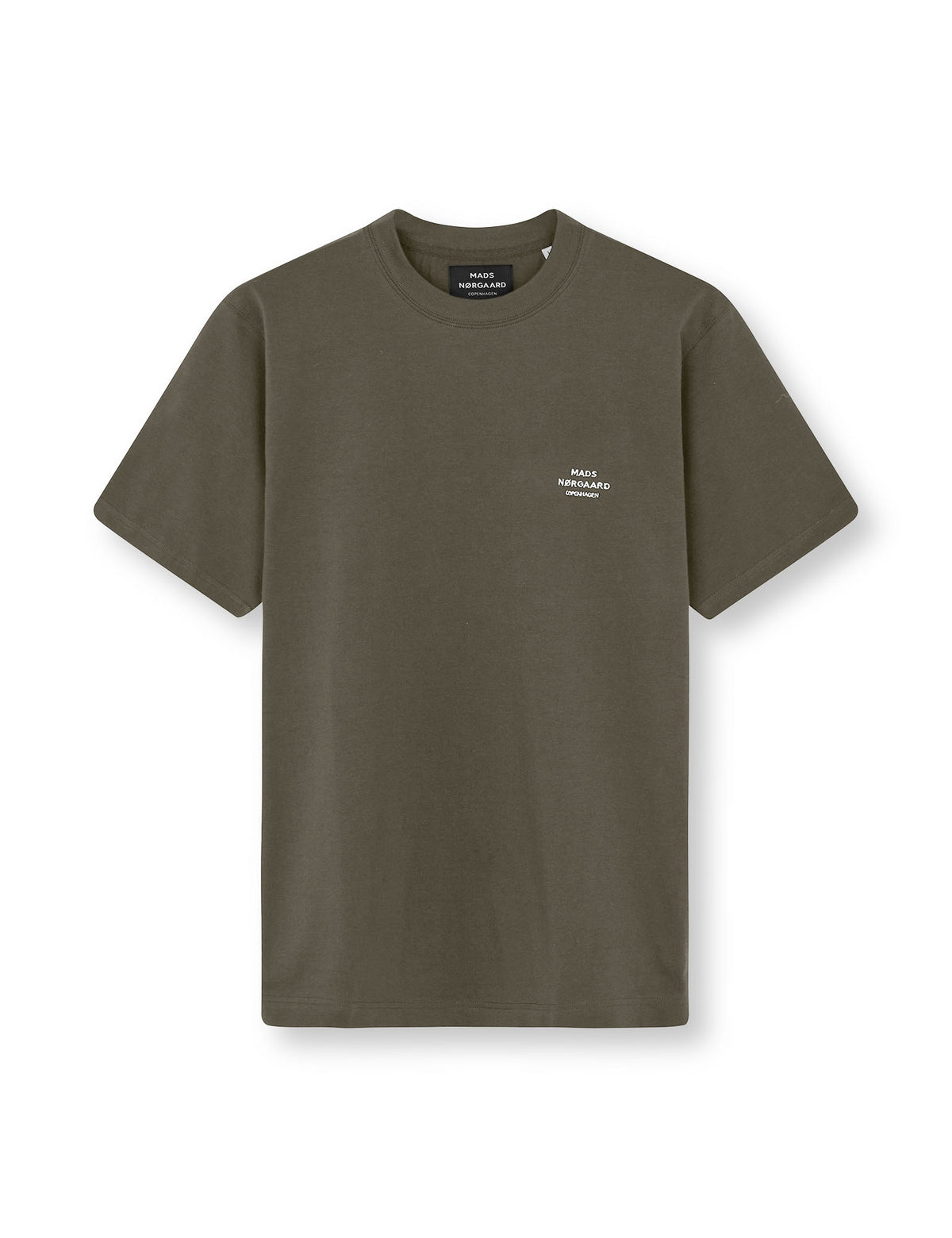 Cotton Jersey Frode Logo Tee FAV, Beluga