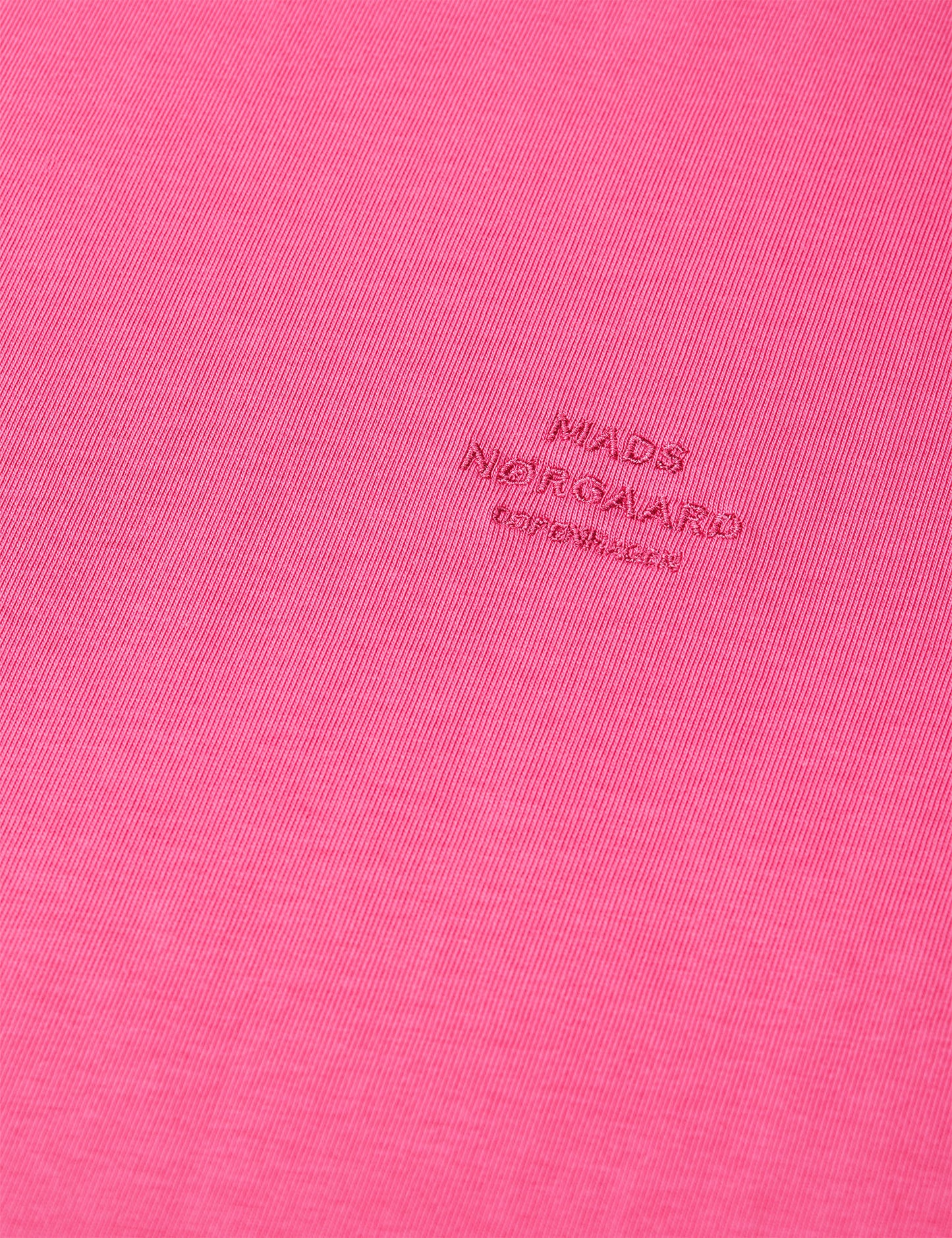 Cotton Jersey Frode Logo Tee FAV, Raspberry Rose