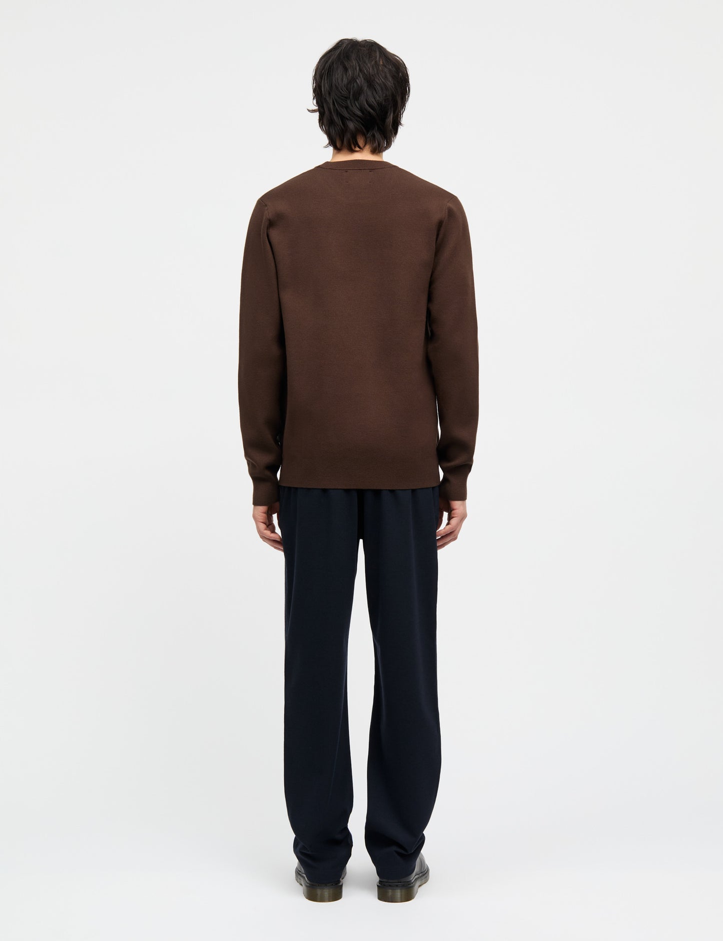 Light Terry Asker Sweat, Demitasse