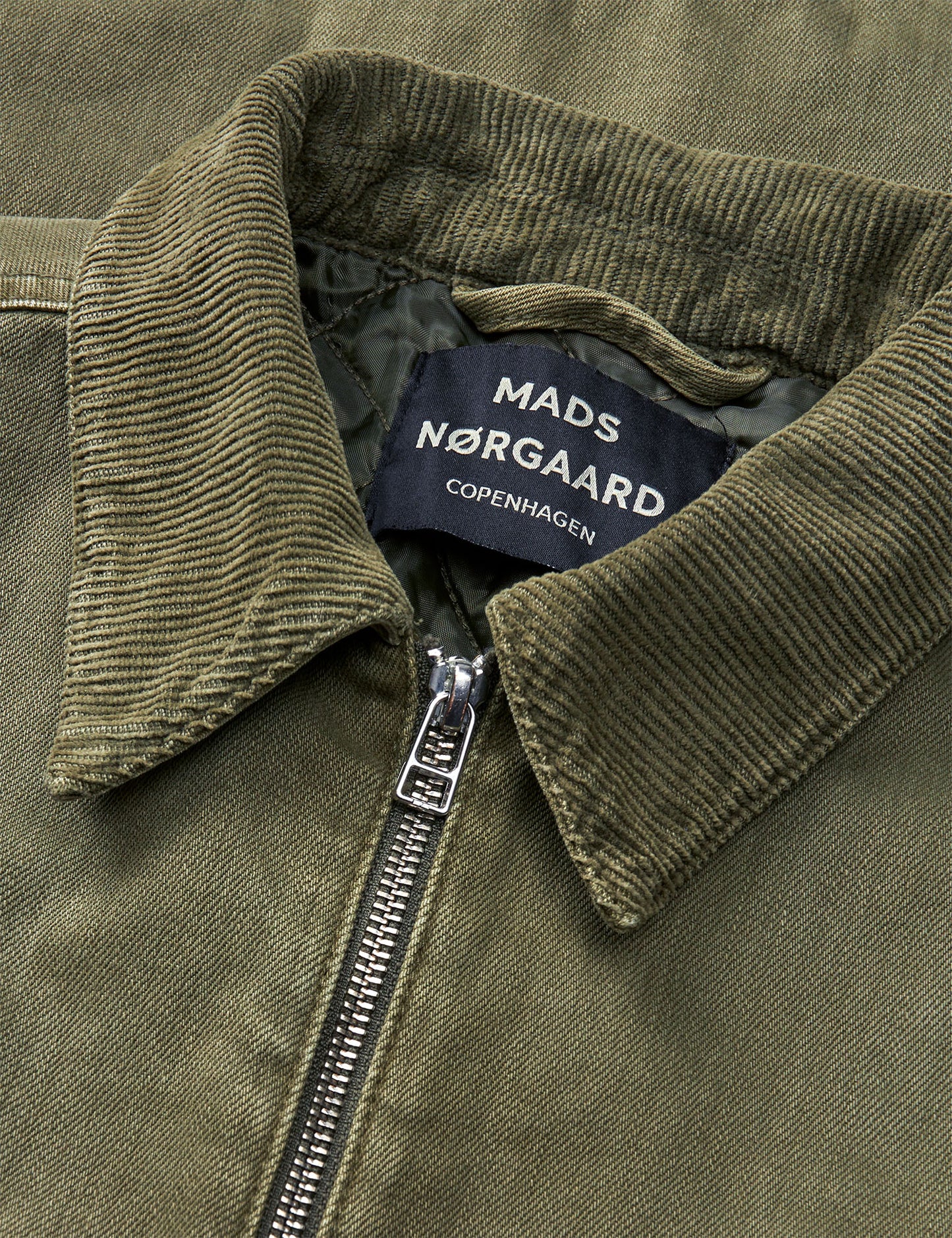 Soil Denim Norton Padded Jacket, Four Leaf Clover