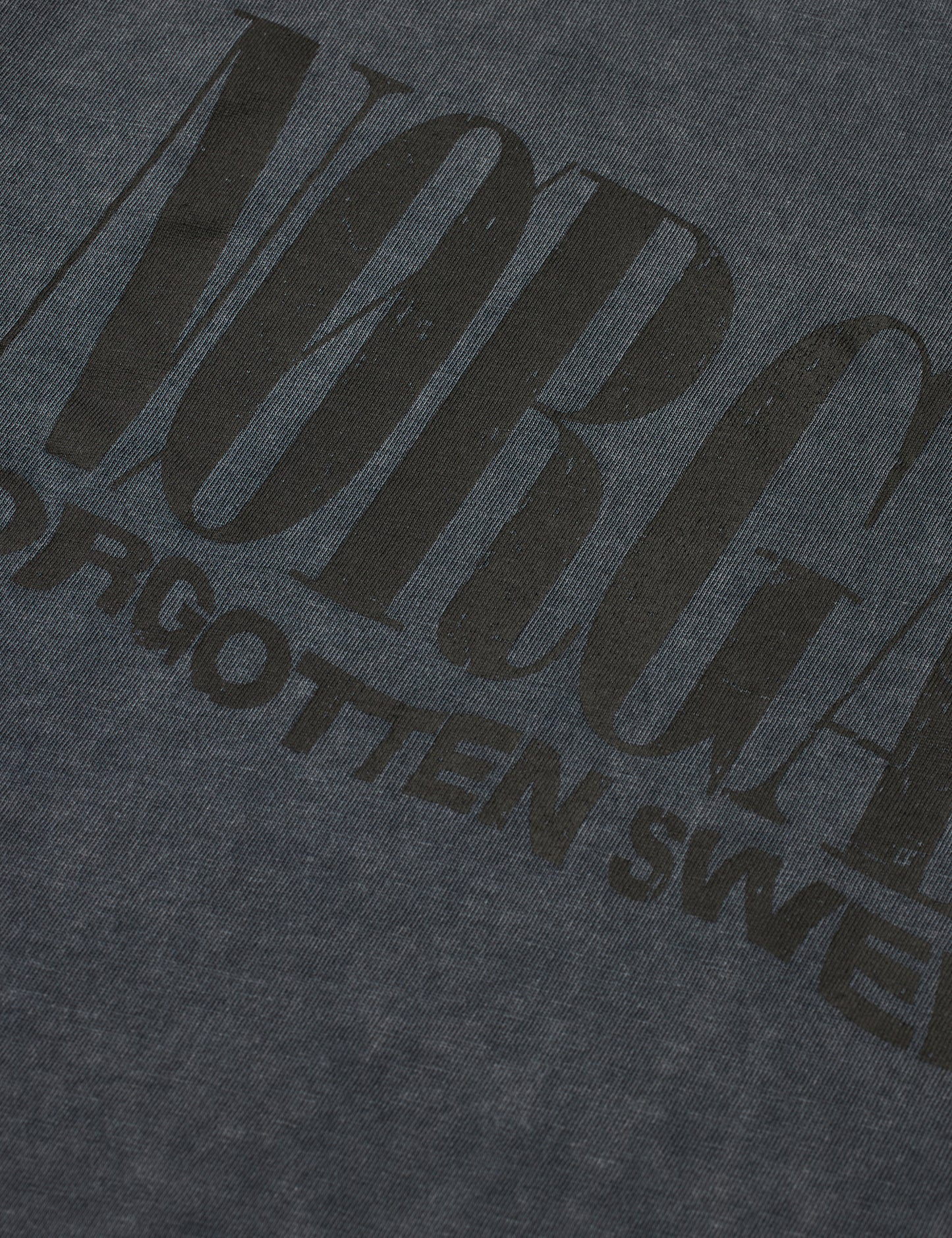 Fine Jersey Trenda Tee, Washed Black