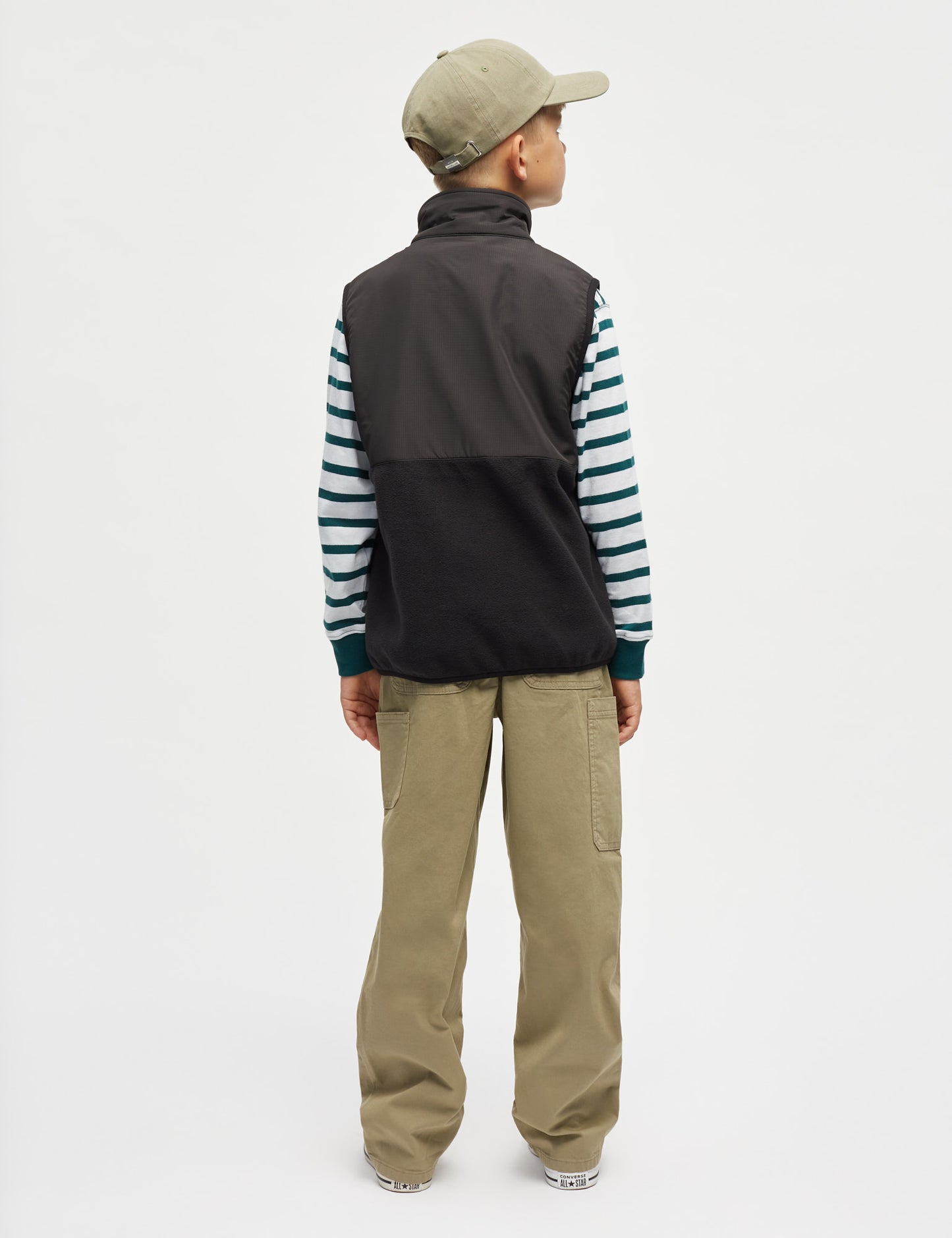 Soft Fleece Takito Vest, Jet Black