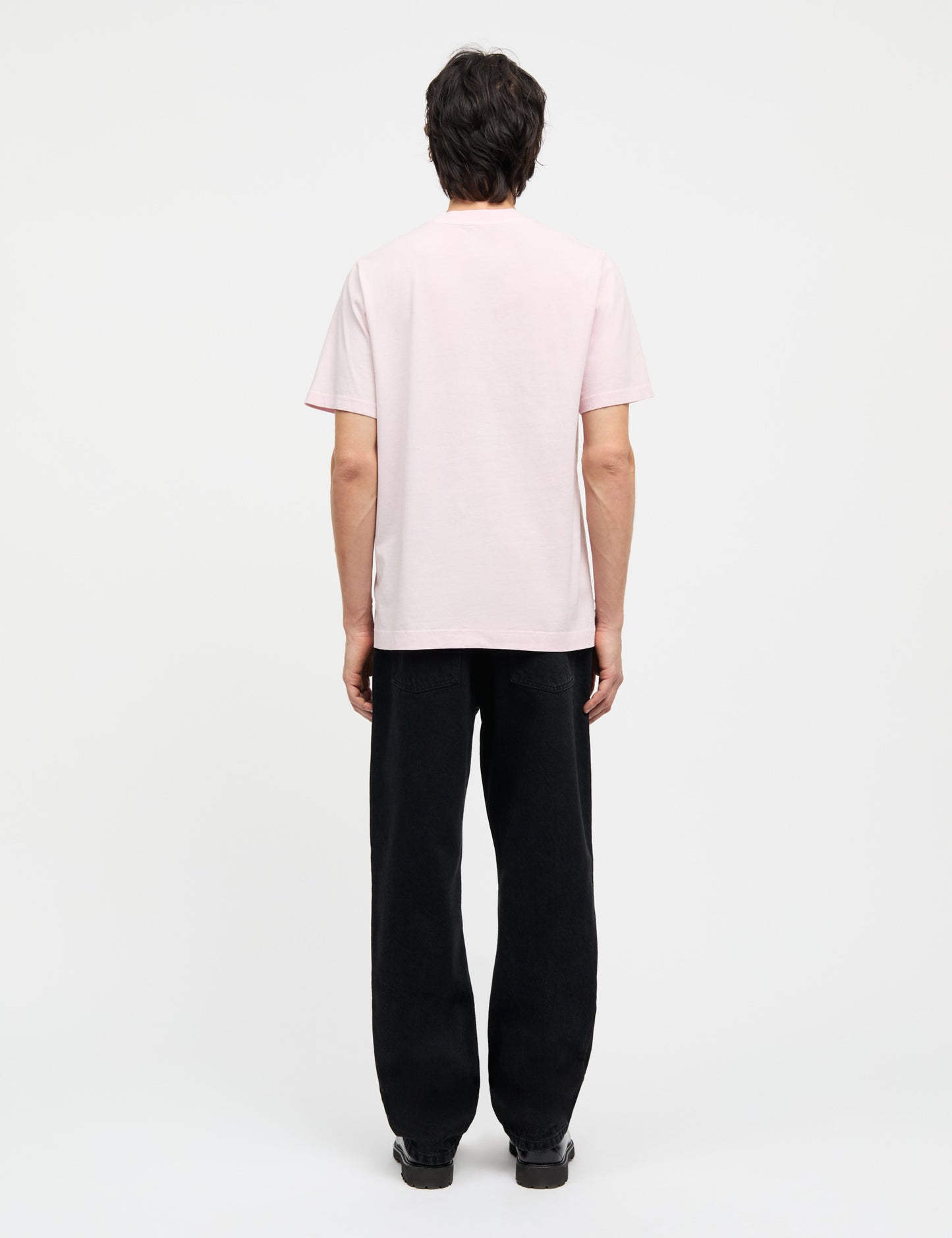 Cotton Jersey Sweathart Frode Tee, Blushing Bride