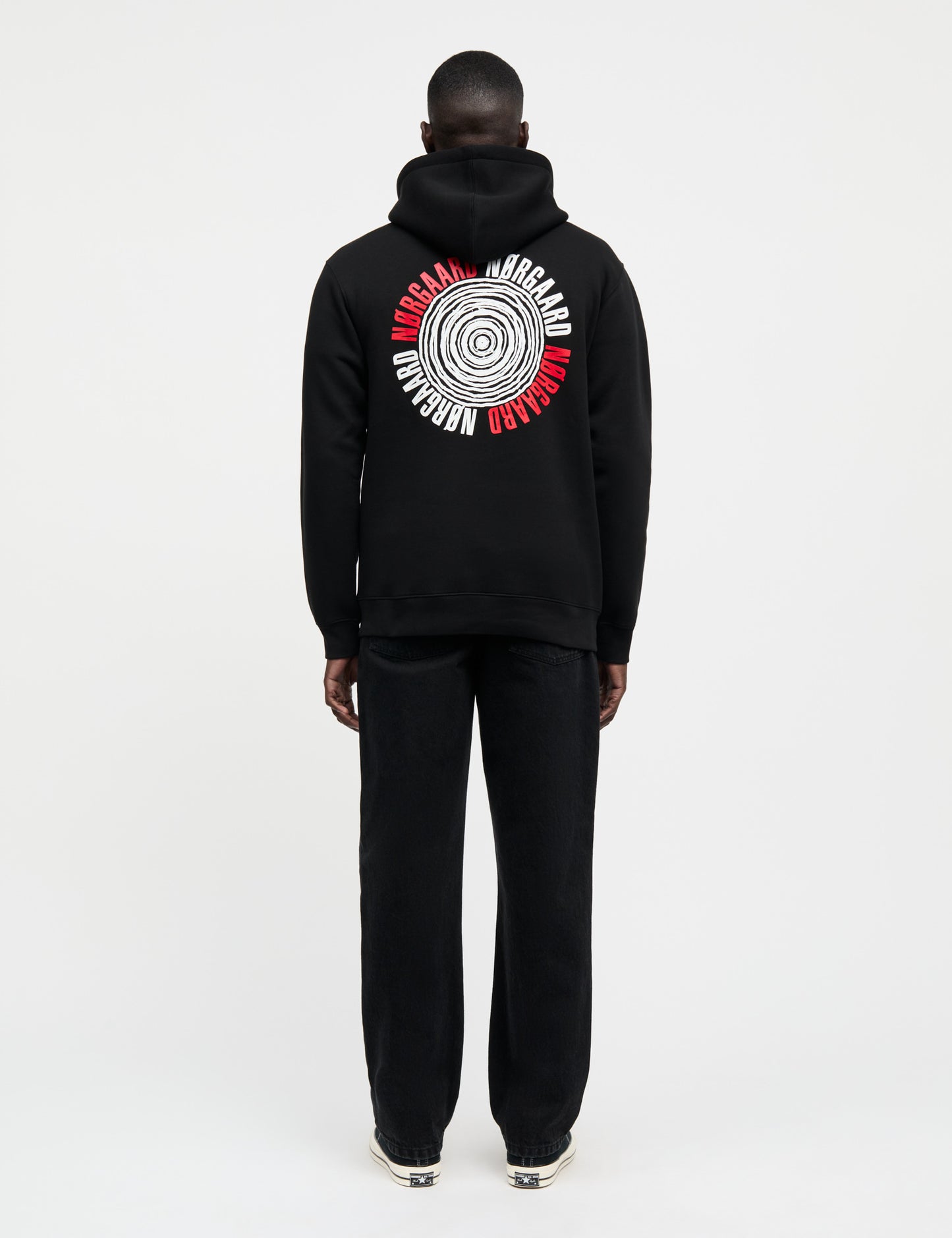 Standard Spiral Hoodie Sweat, Black