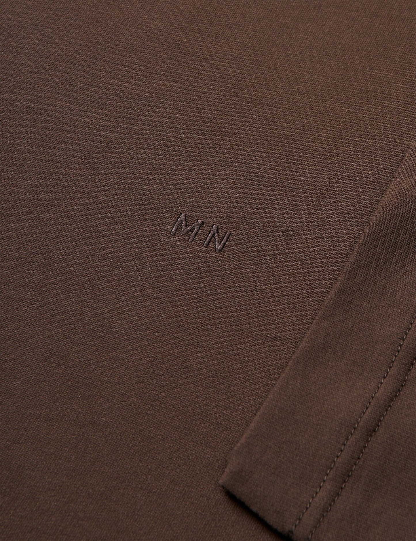 Light Terry Aksel Sweat, Demitasse