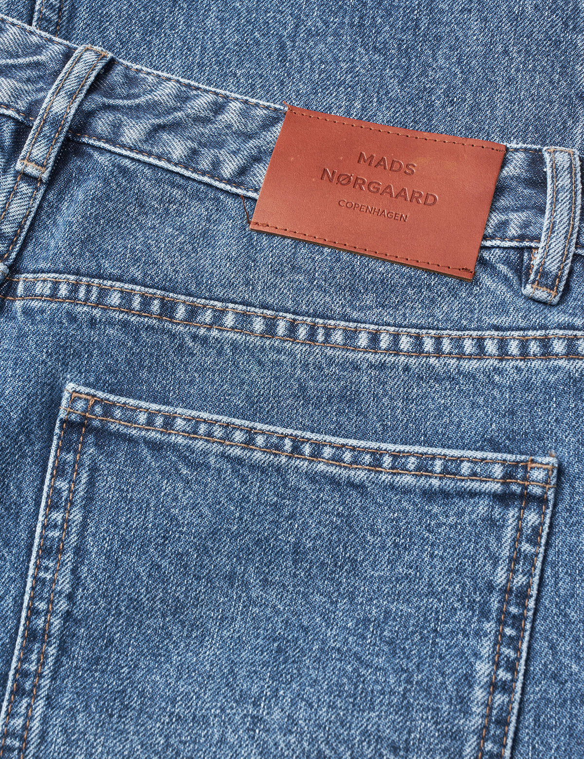 Arizona Denim Coen Jeans, Mid Blue Stone Wash