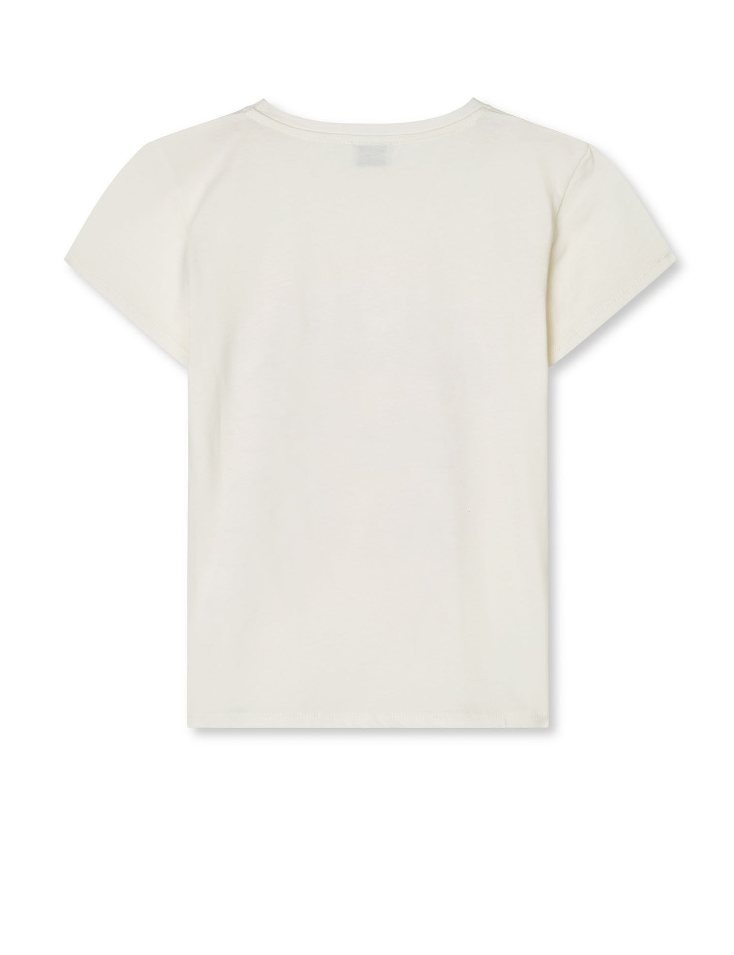 Single Cotton Tuvina Print Tee, Vanilla Ice