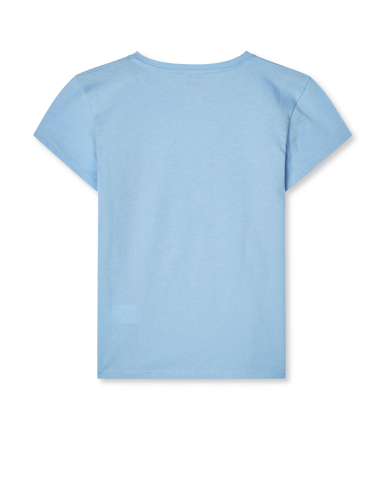 Single Cotton Tuvina Print Tee, Frozen Fjord
