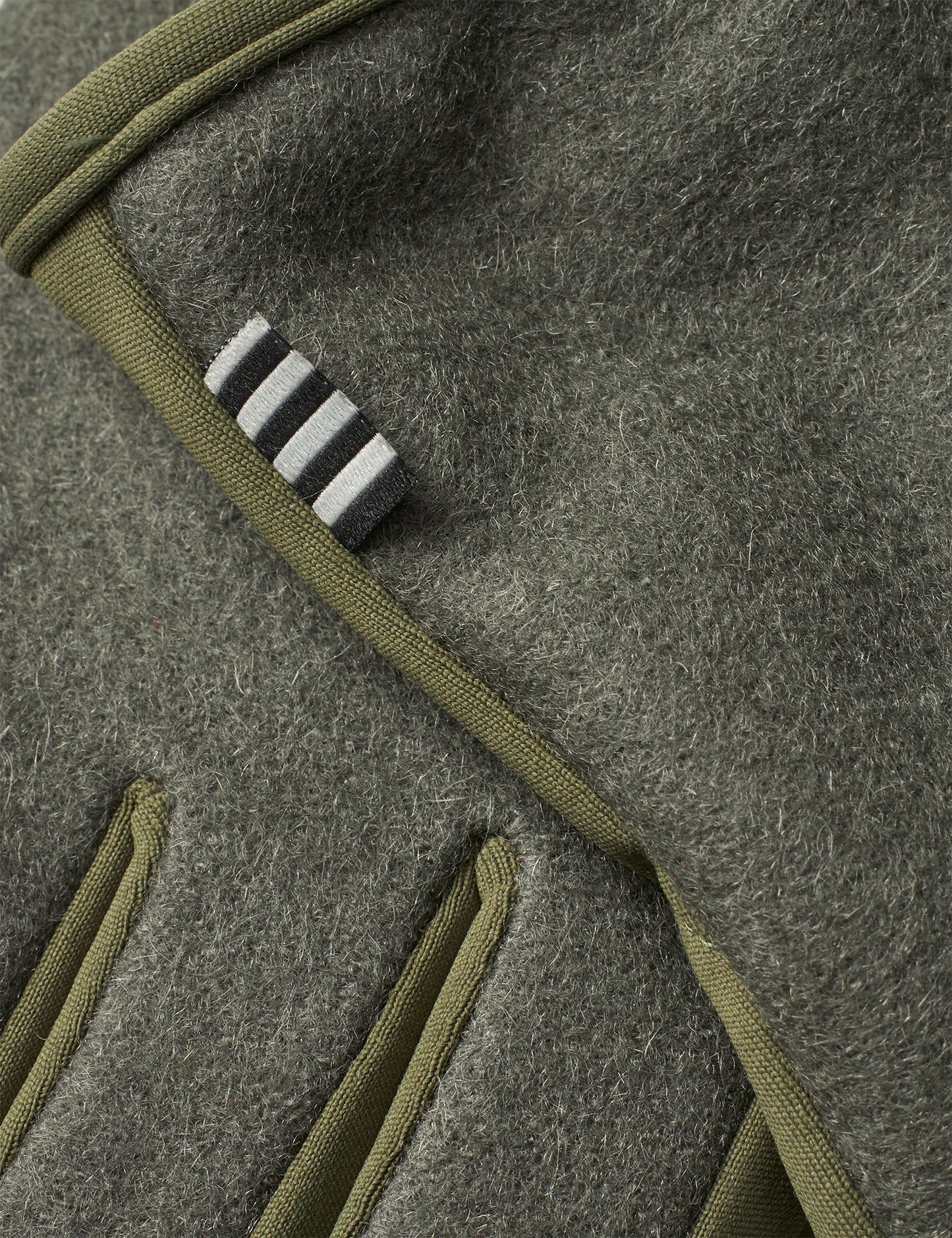 Woven Wool Mix Trissie Glove, Kalamata