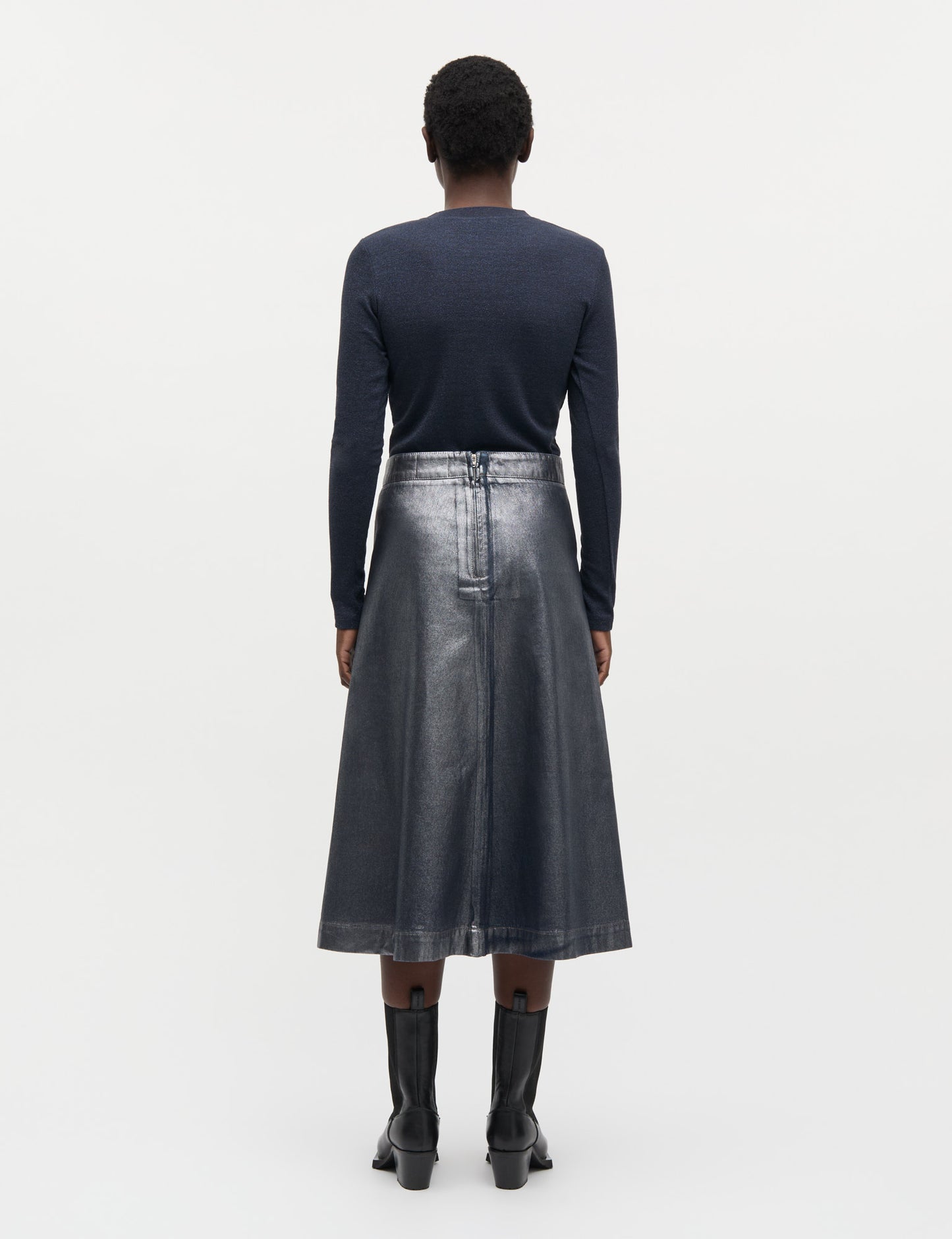 2x2 Lurex Tuba Tee LS, Parisian Night