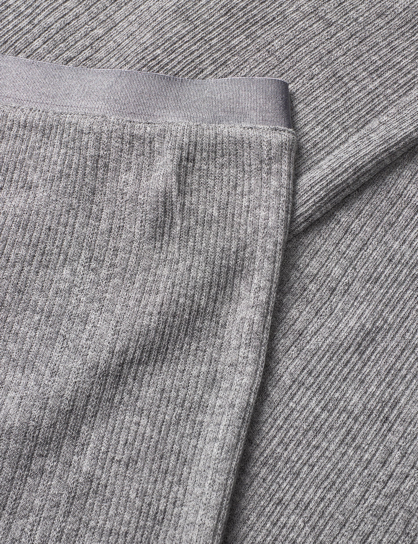 Point Wool Hedwig Pants, Grey Melange