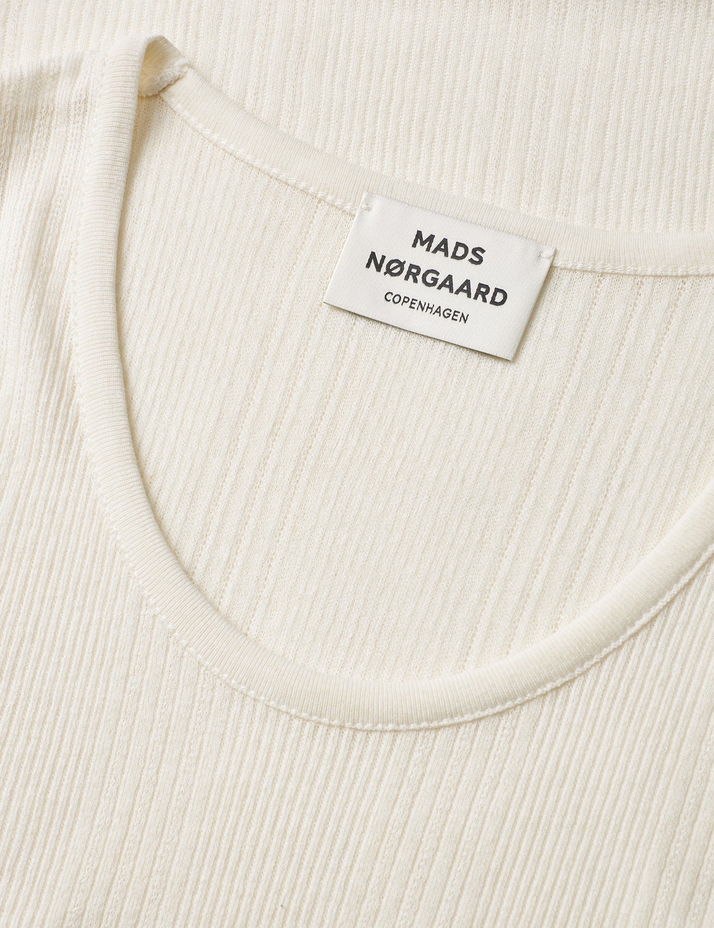 Point Wool Love Top, Vanilla Ice