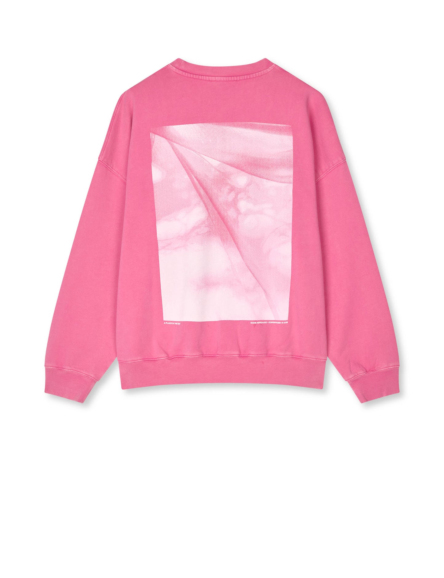 Compact Cotton Atli Sweatshirt, Carmine Rose