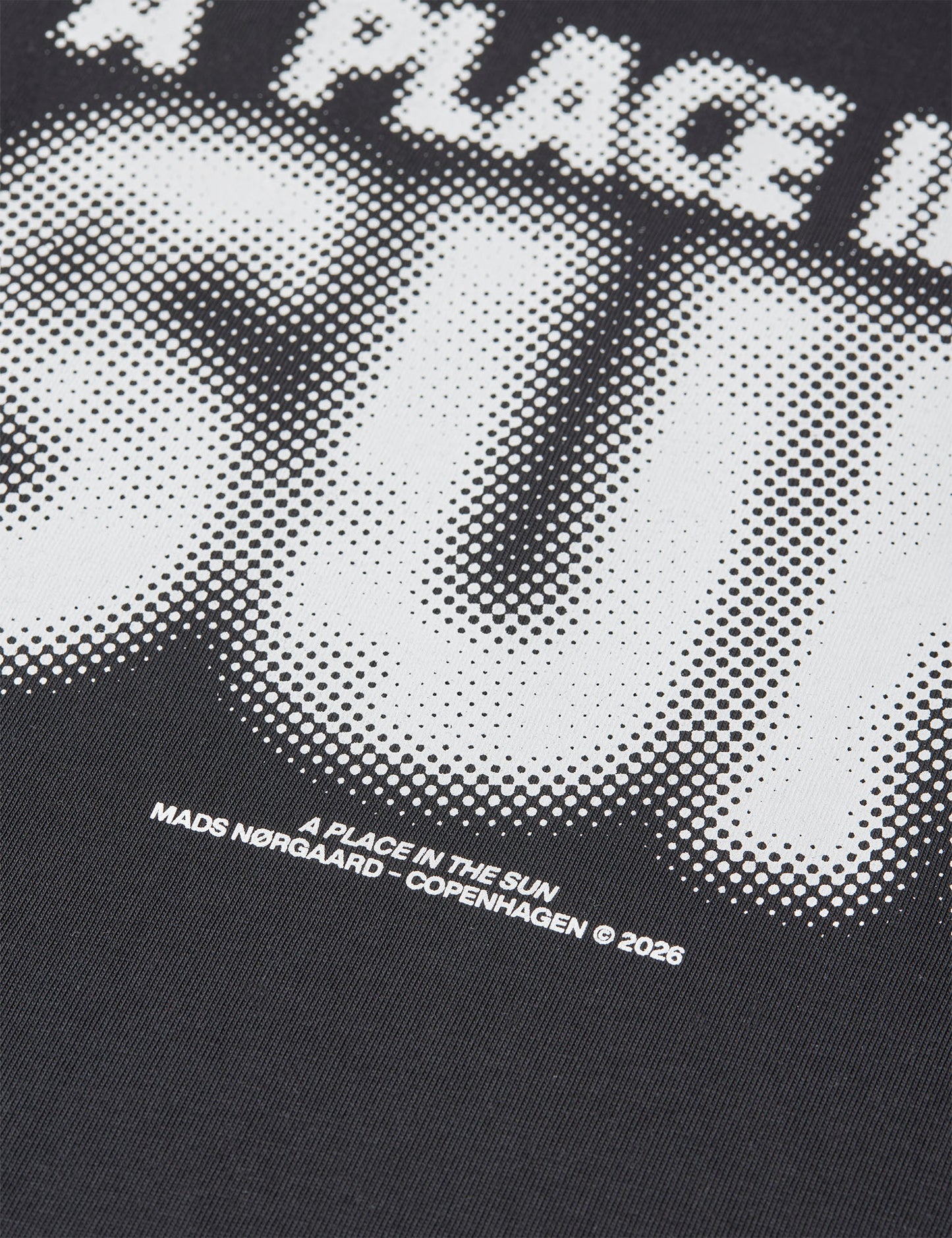 Cotton Jersey Frode A Place Tee, Black