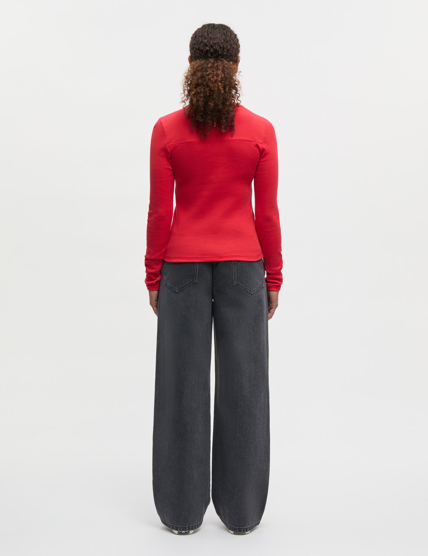 Grace jersey Camille Tee LS, Goji Berry