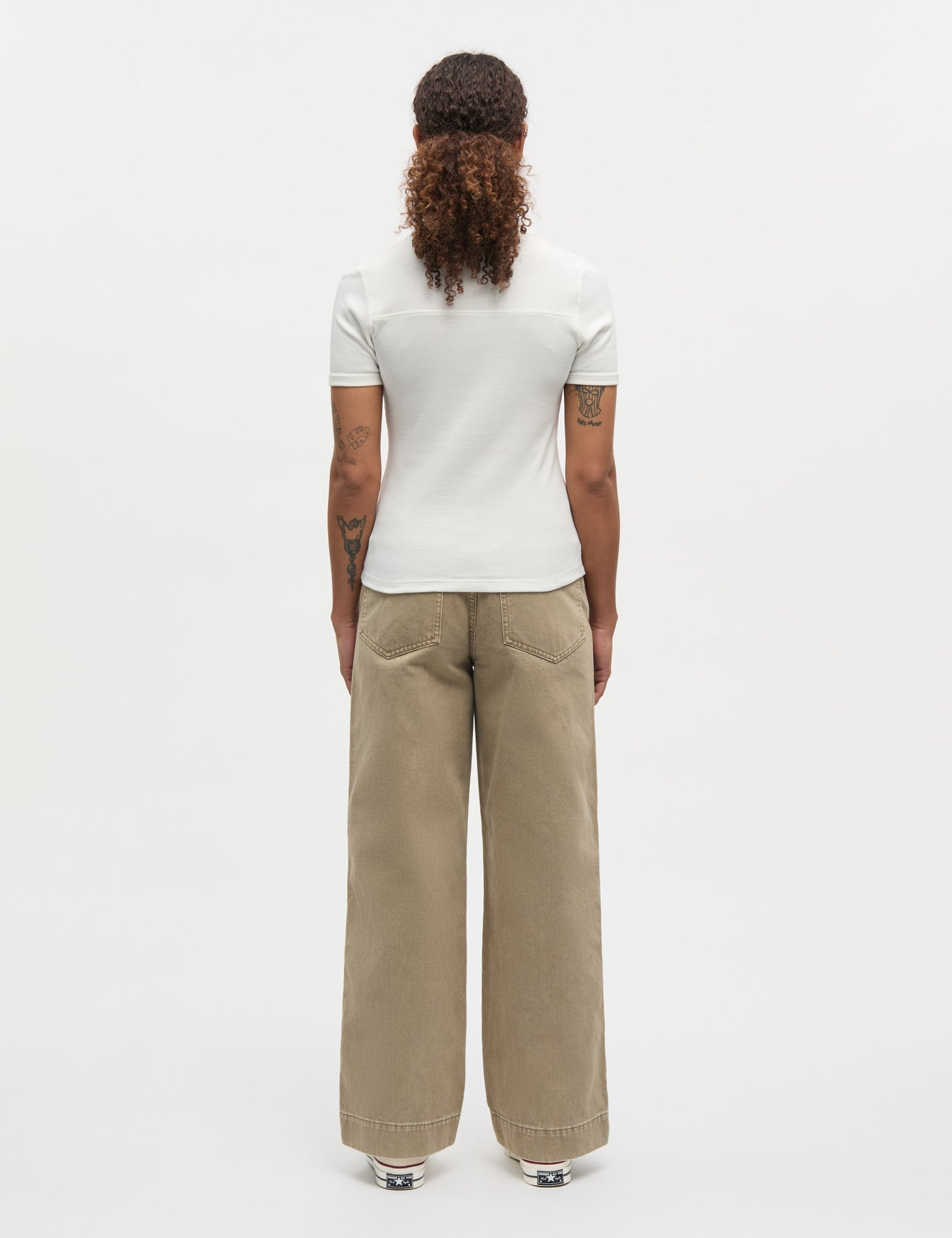 Grace Jersey June Tee, White