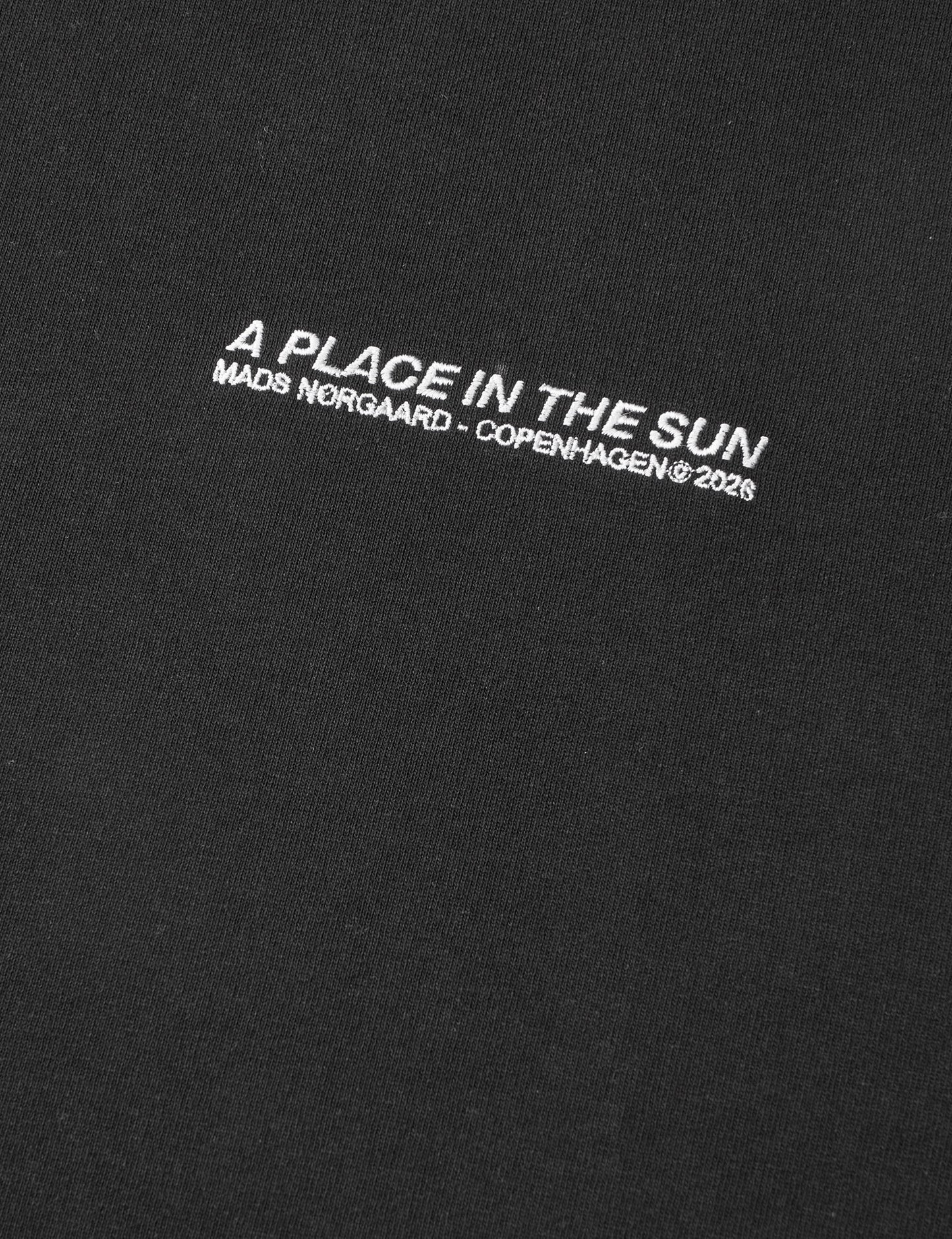 Open-End A Place Big Tee, Black