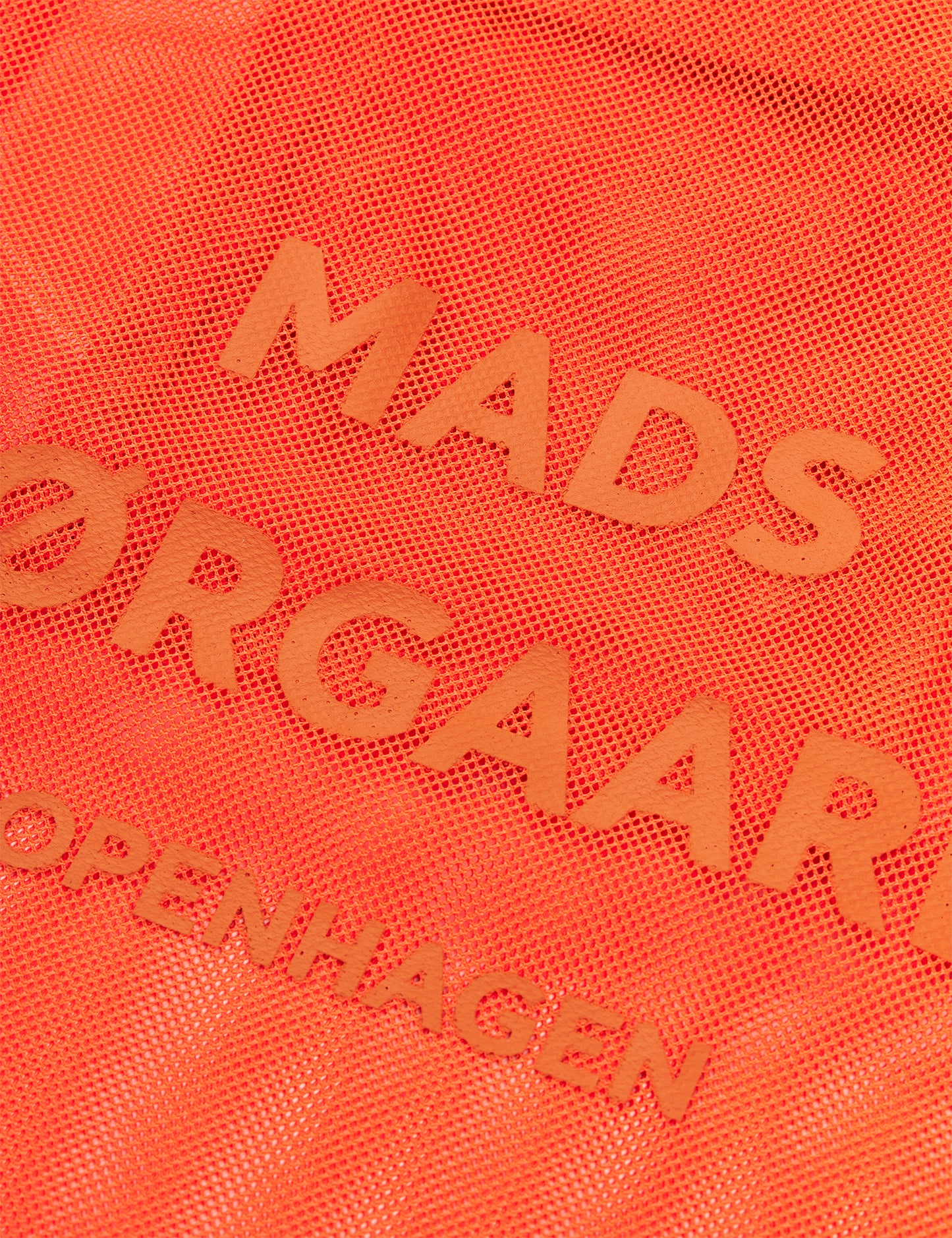 Meshy Flimsy Shopper, Neon Orange