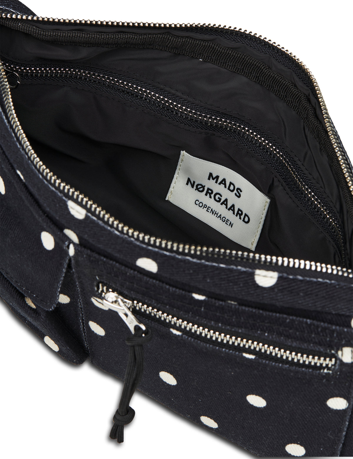 Boutiqno Carni Art Bag, Dot AOP Black