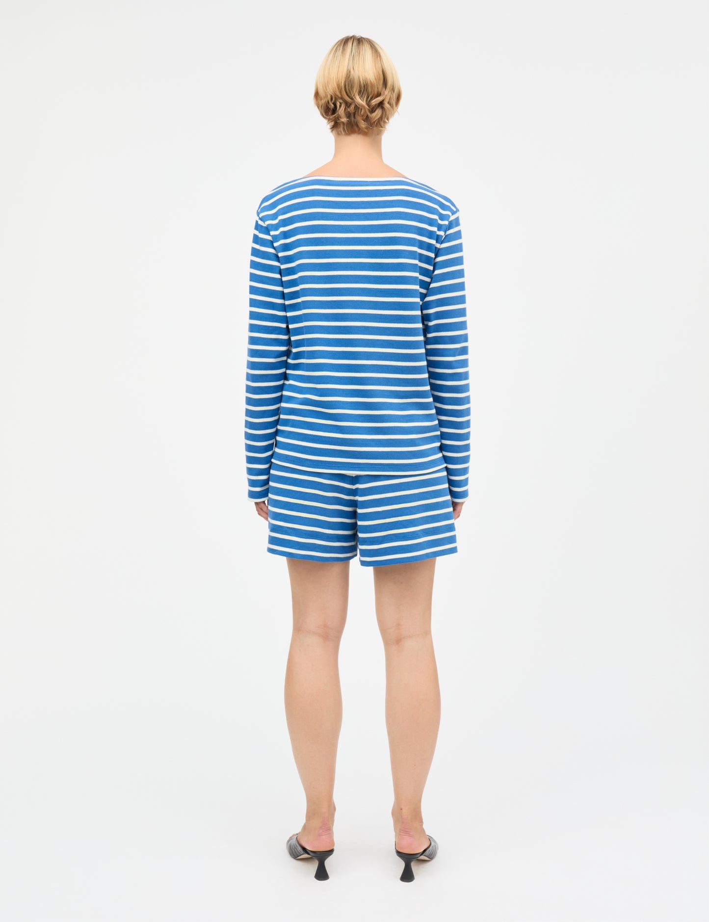 Pablo Kirsty Shorts, Vanilla Ice/Bright Cobalt