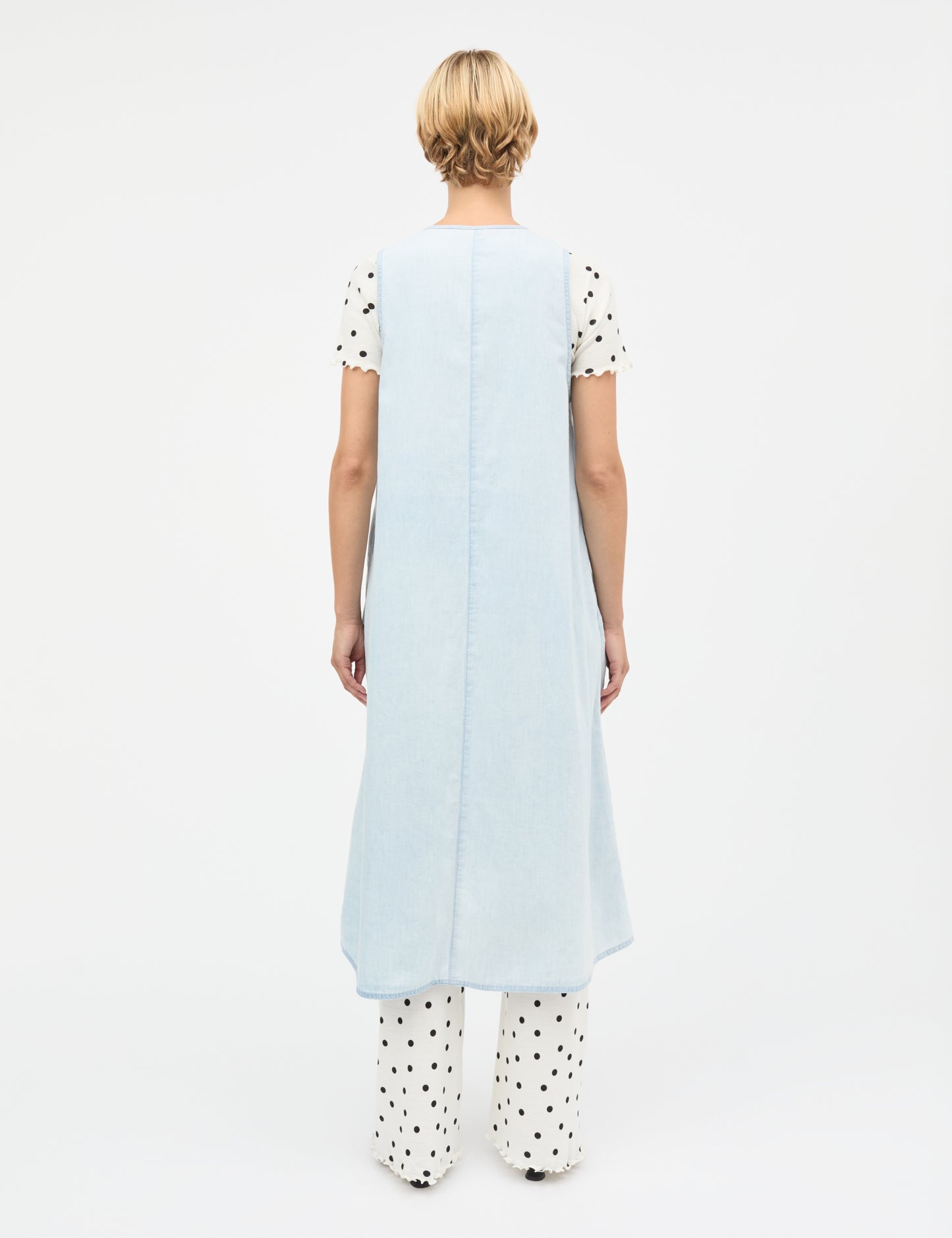 Pointella Volan Pants AOP, Dot AOP Vanilla Ice