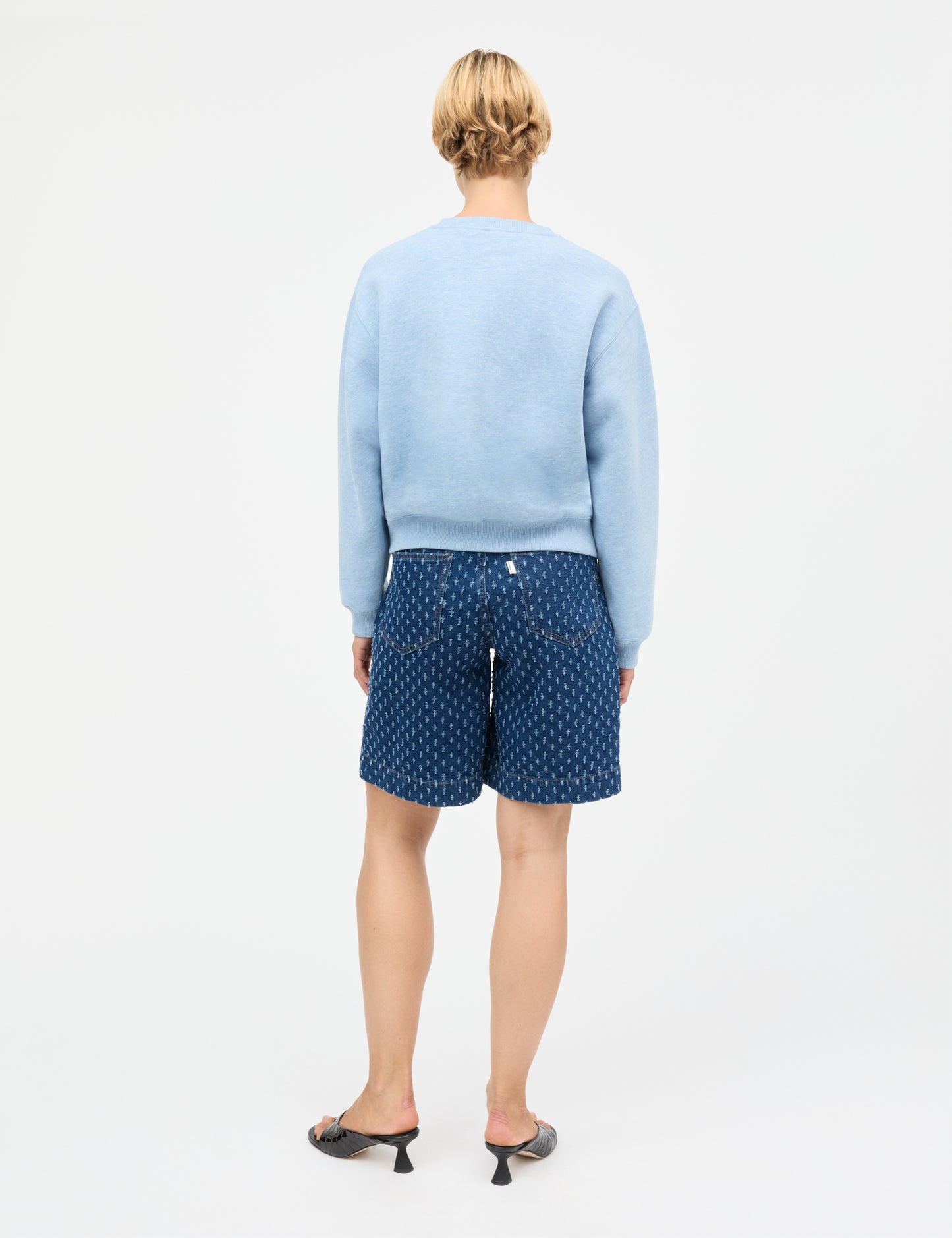Standard Taylor Sweatshirt, Light Blue Melange