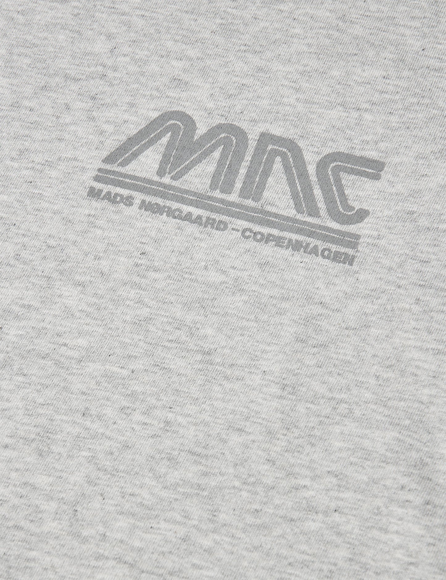 Printed Tee Thorlino Logo Tee, Grey Melange