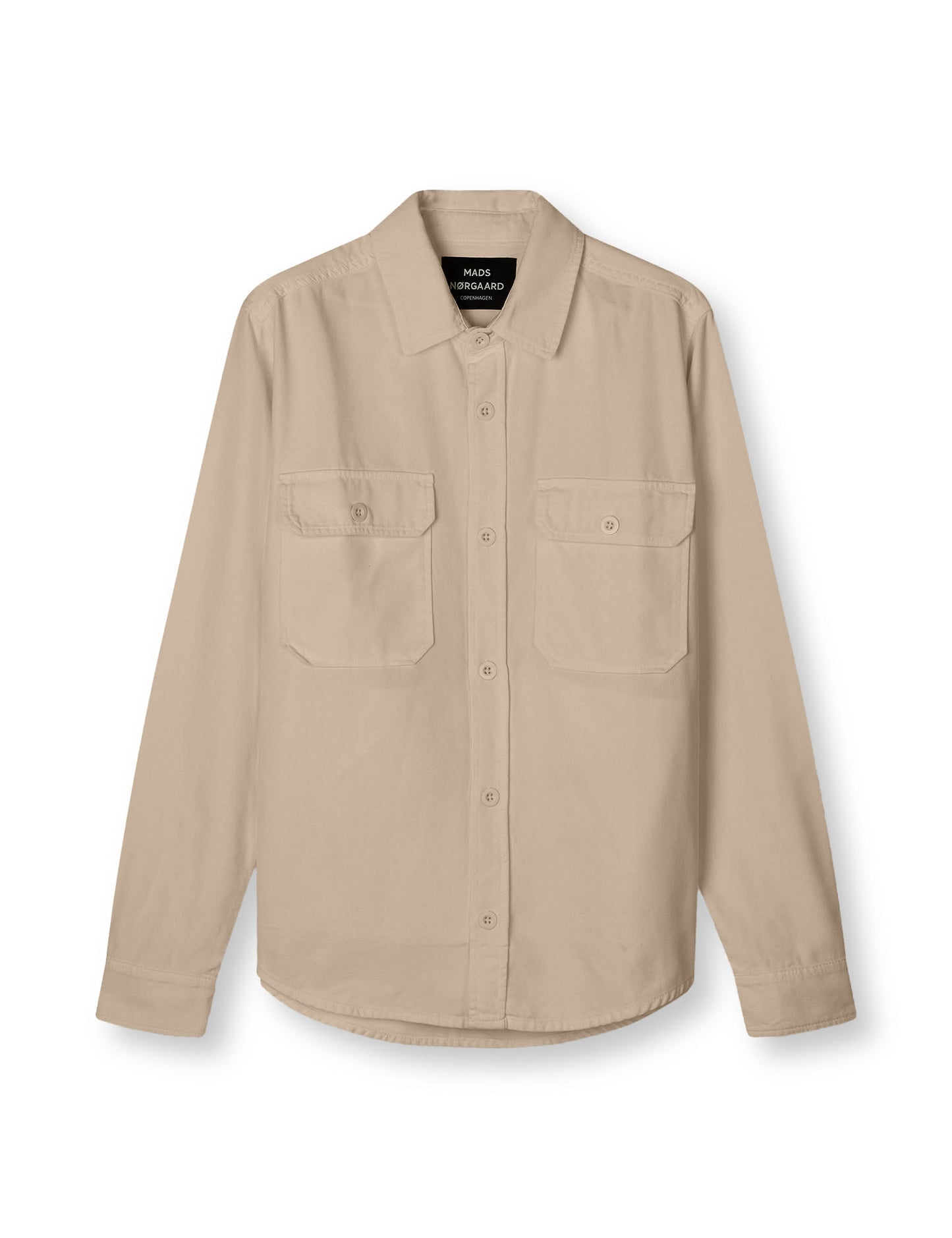 Dyed Canvas Skyler Shirt FAV, Plaza Taupe
