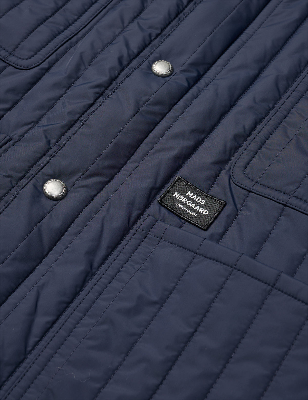 Quilt Chore Jacket, Sky Captain