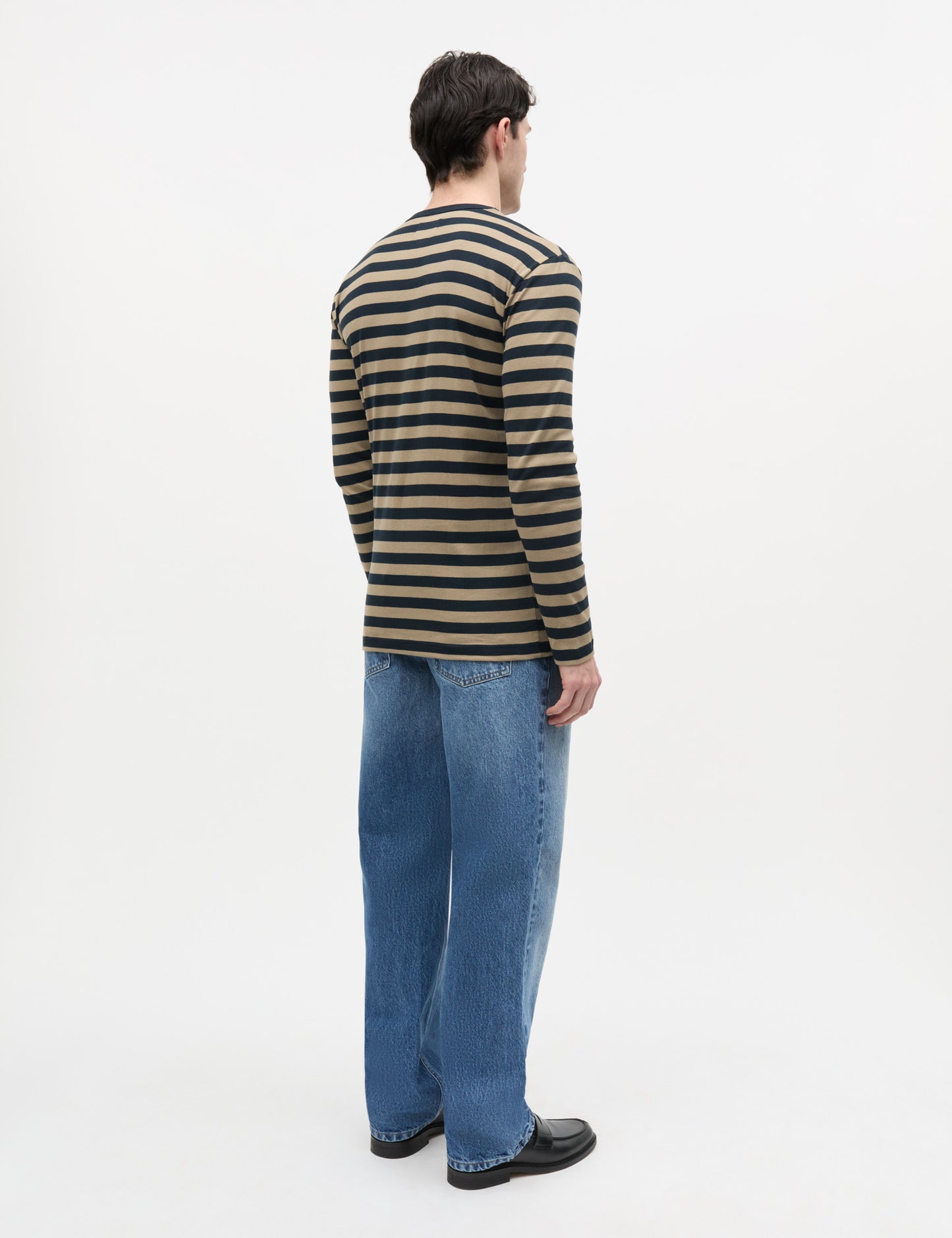 Midi Rib Tobias Tee LS, Overland Trek/Sky Captain