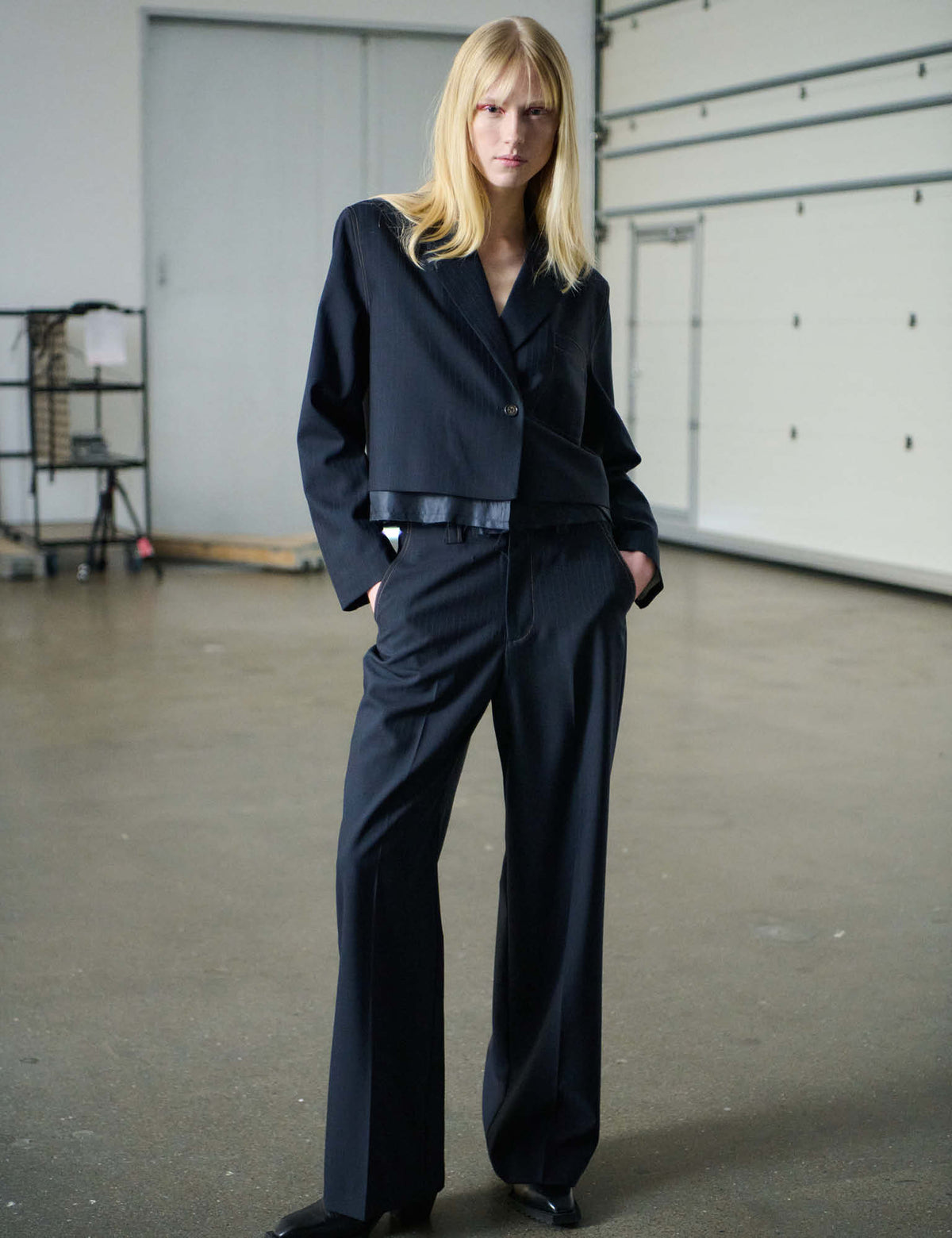 Midnight Pin Carin Blazer, Dark Navy