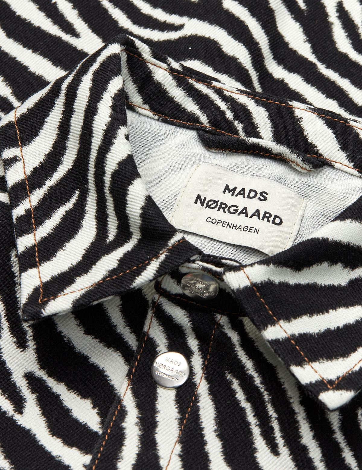 Mock Twill Gisla AOP Shirt, Zebra