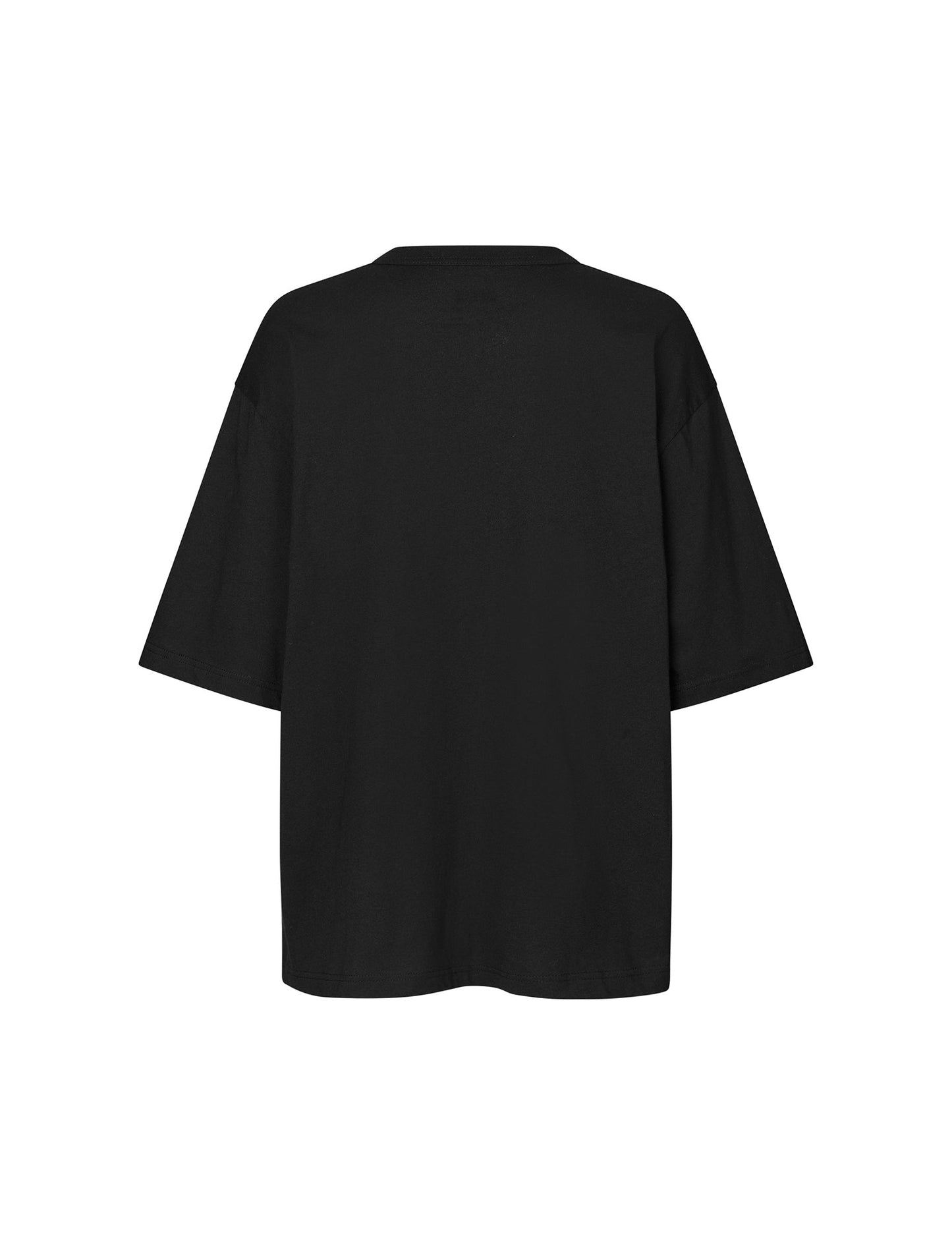 Single Cotton Love Tee, Black