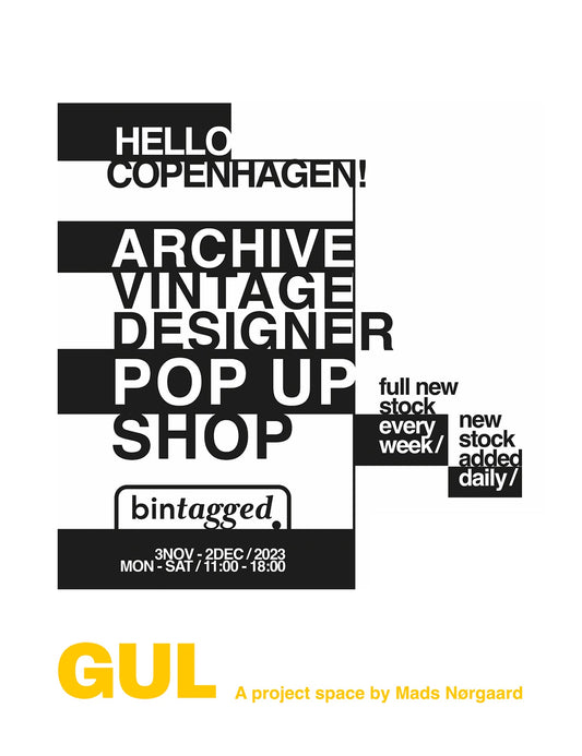 Vintagebutikken Bintagged flytter ind i GUL