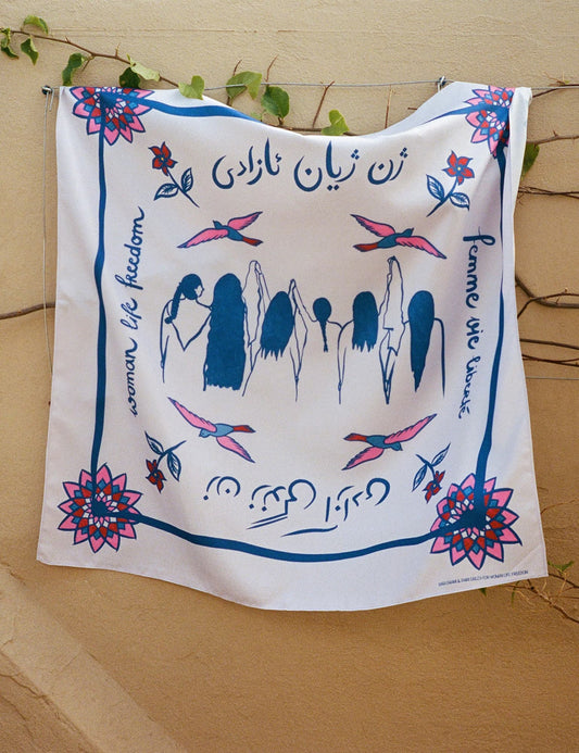 Woman Life Freedom velgørenhedsprojekt i Nørgaard paa Strøget