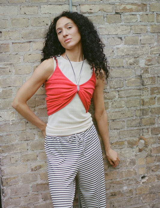 Stribede bukser fra Mads Nørgaard - en tidløs, moderne og casual guide