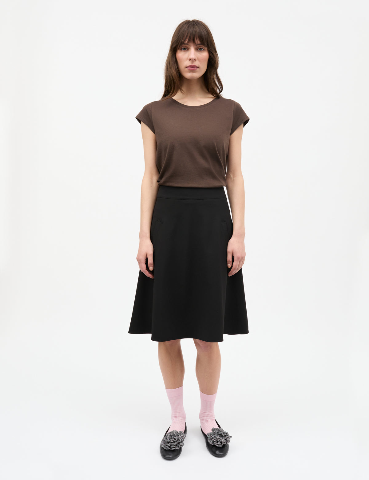 Fine Jersey Teasy Tee FAV, Turkish Coffee