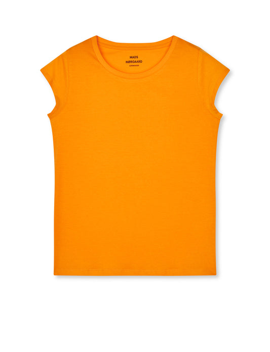 Fine Jersey Teasy Tee FAV, Zinnia