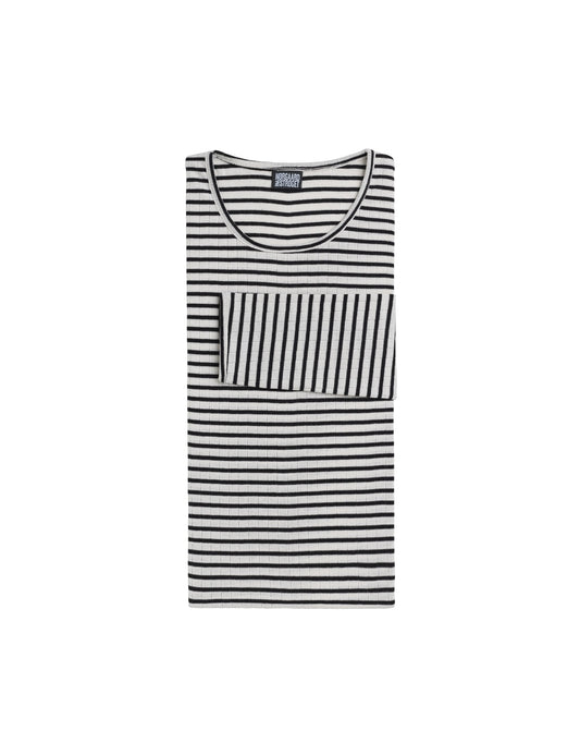101 NPS Stripes, Ecru/Black
