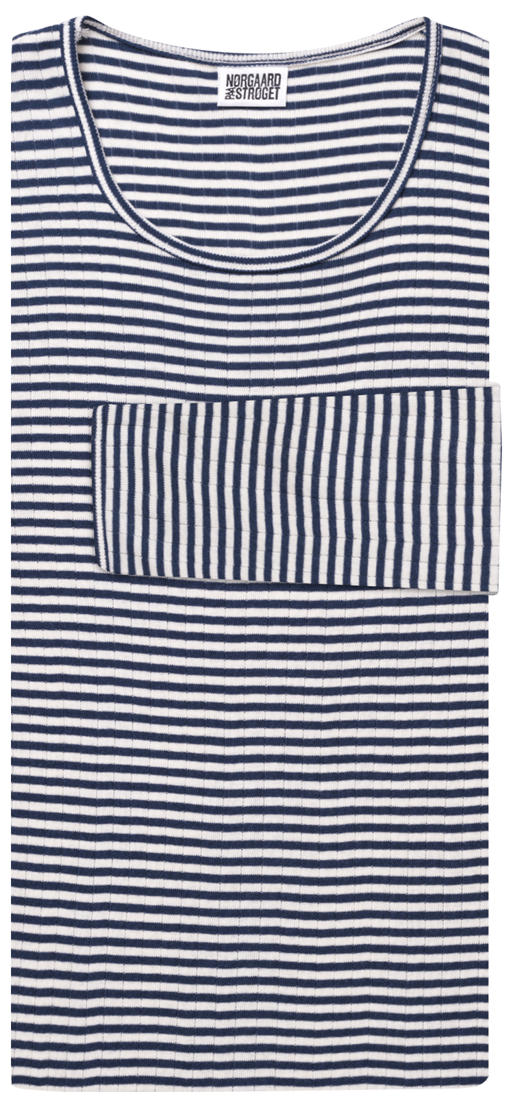 101 Fine Stripe, Marine/Ecru
