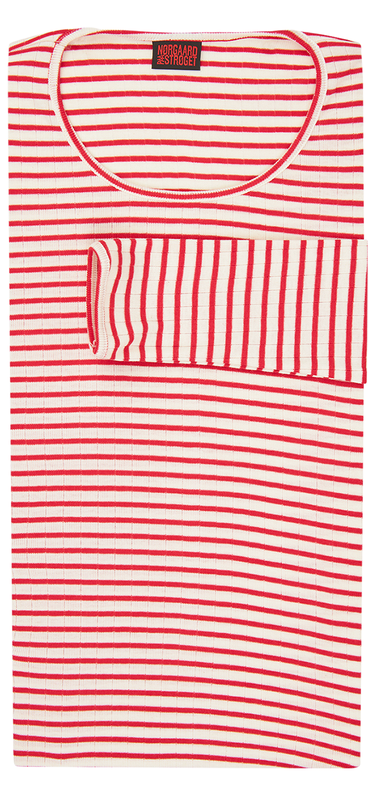 101 Teen NPS Stripes, Ecru/Red
